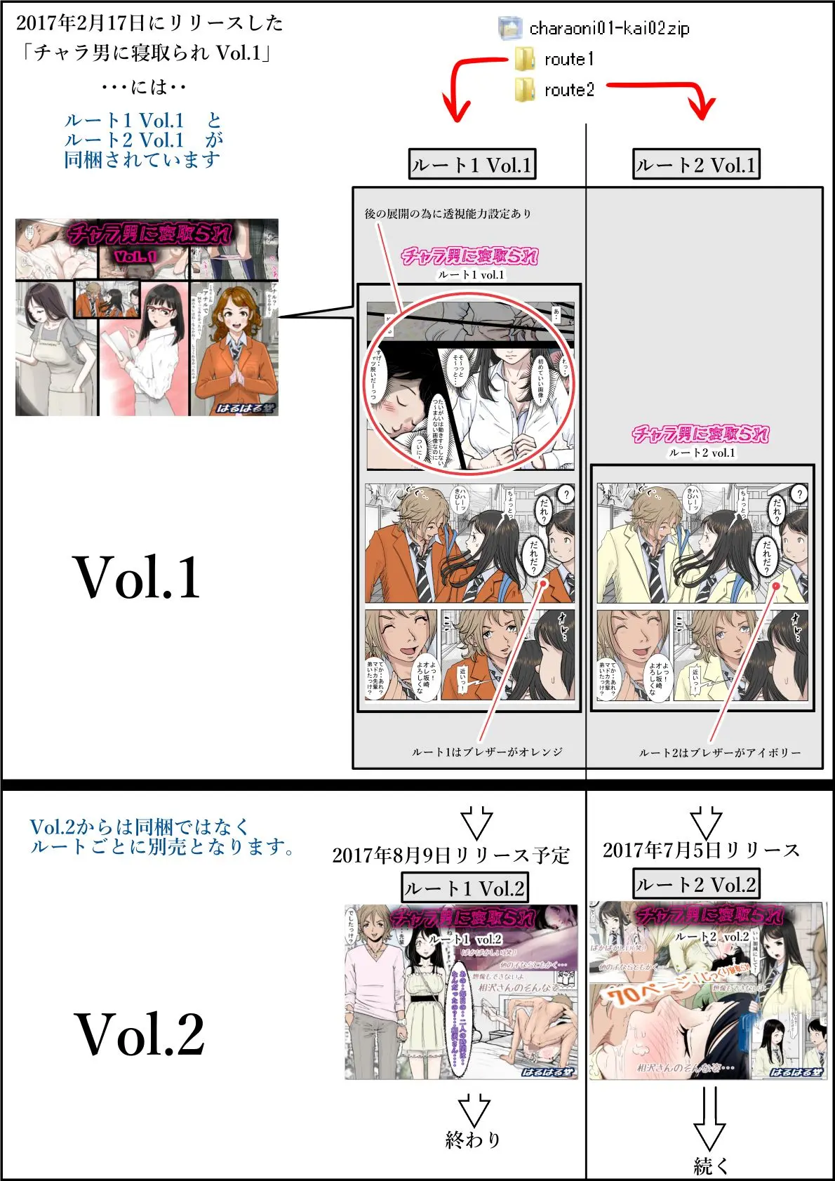 チャラ男に寝取られ ルート1 Vol.2