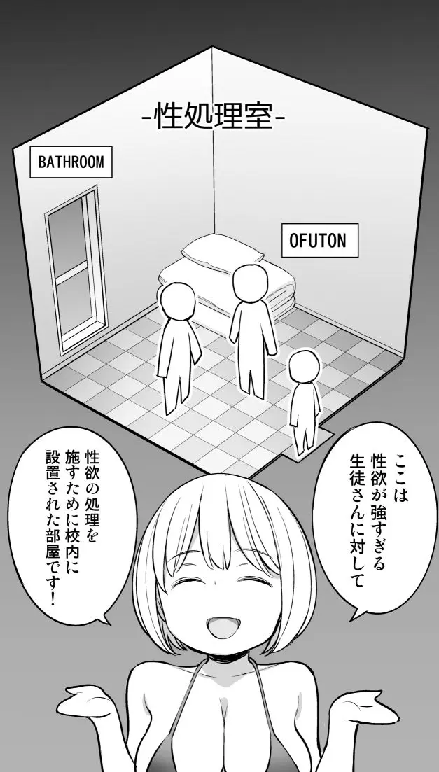 放課後の性処理室