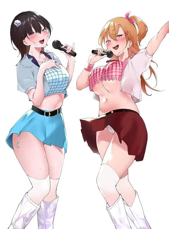 二人のアイドル！〜どっちがほしい？私たちのエッチな営業〜