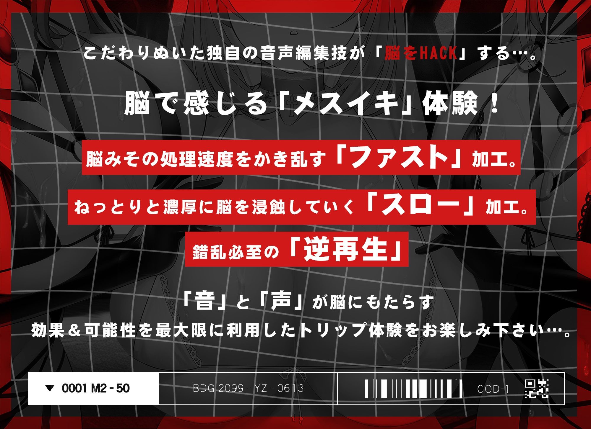 【超高速耳舐め】メスイキ♀トリップ〜あなたを♀に変える5人の少女〜＜非＞催●メスイキ【時間崩壊】