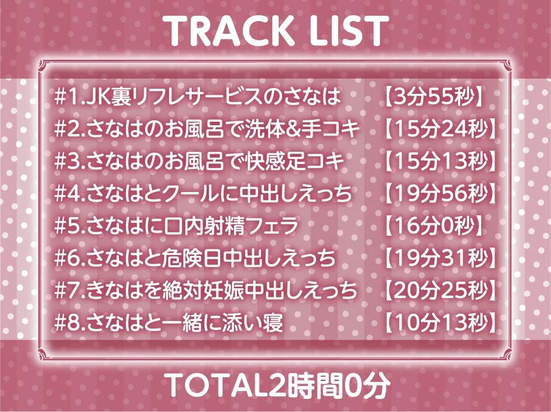 孕ませ希望JKと裏リフレ〜JKおま〇こ孕ませオプション付けちゃいます？〜【フォーリーサウンド】