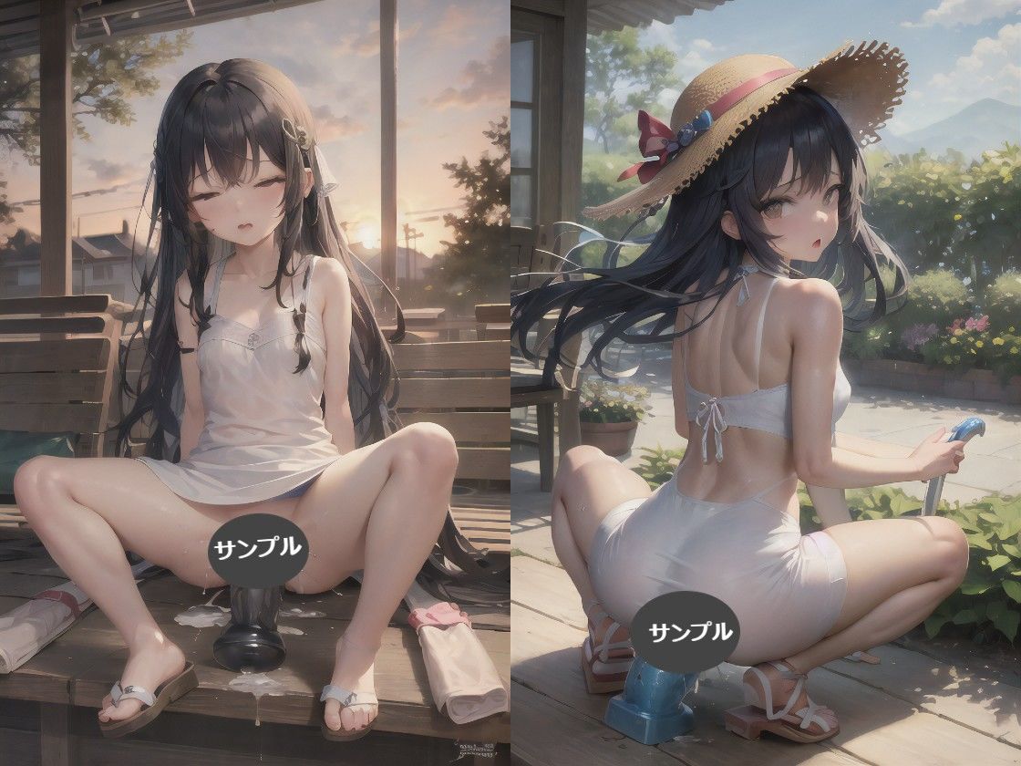 夏と少女と極悪ディルド