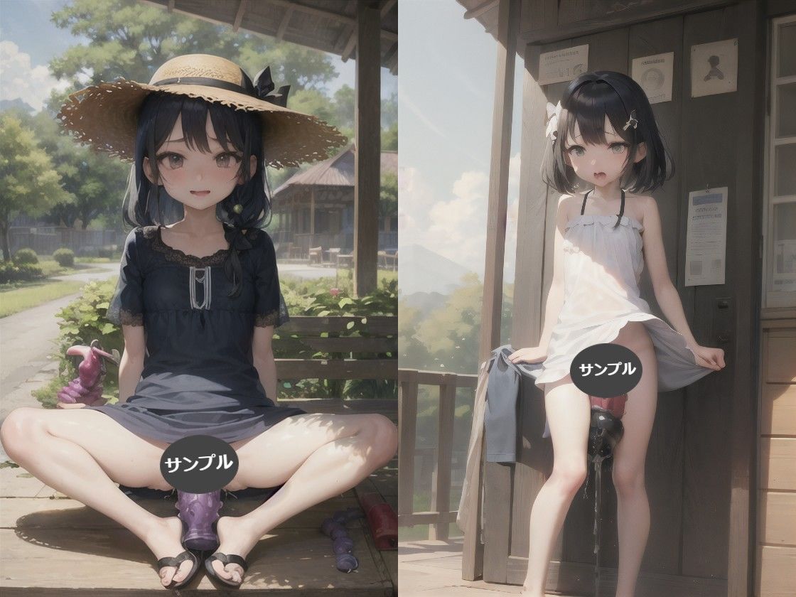 夏と少女と極悪ディルド