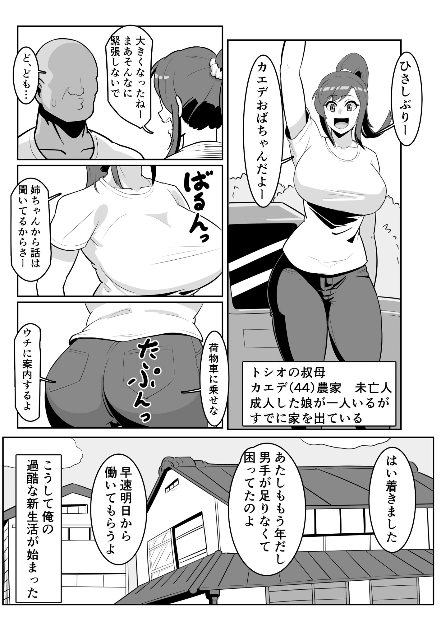 ボテおばっ 〜居候先の叔母さんを孕ませてボテ腹セックス三昧！〜