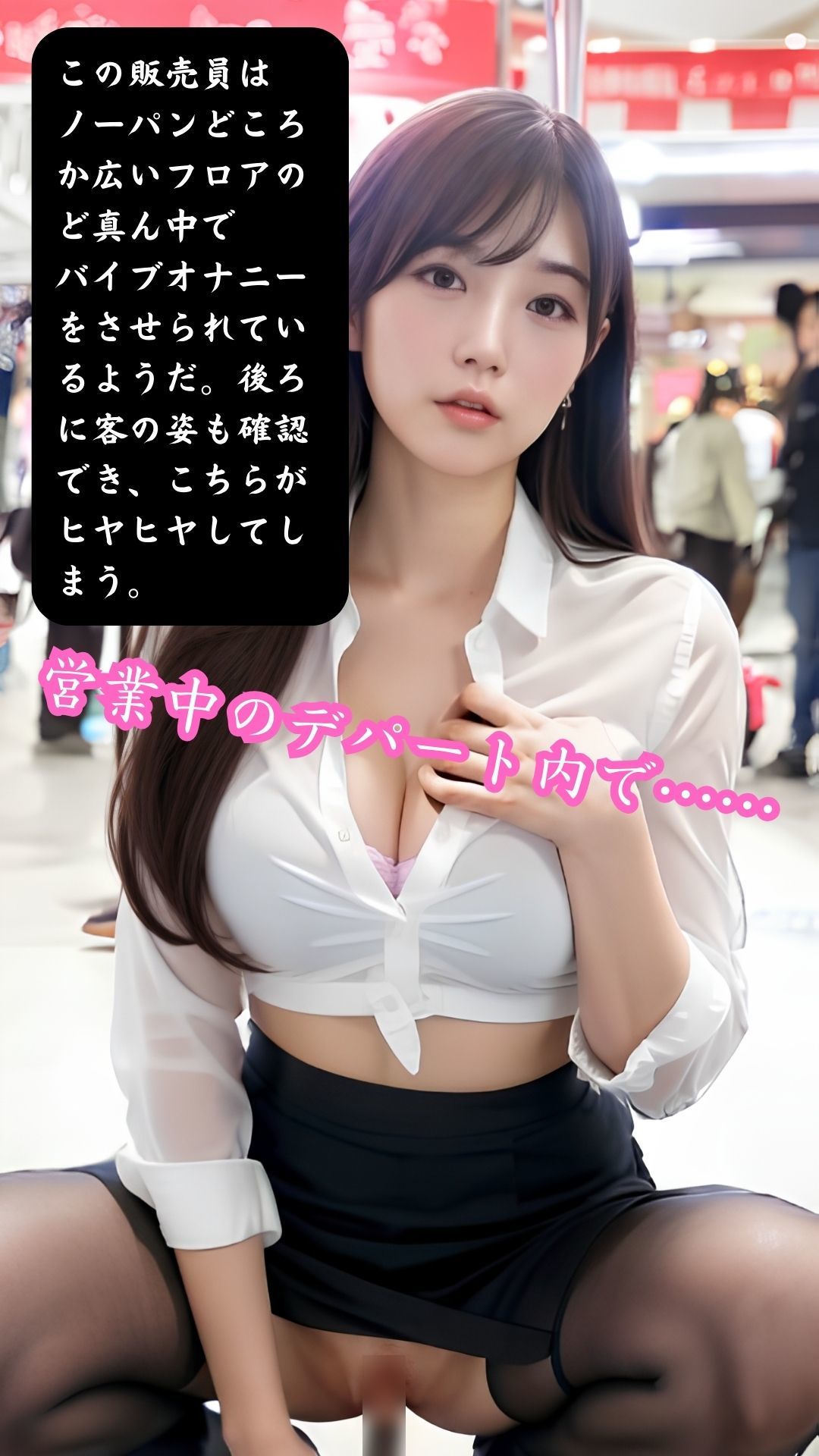 裏流出 美人販売員クレーム謝罪連続強●事件