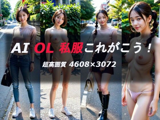 【超高画質4K越え】AI OL 私服これがこう！