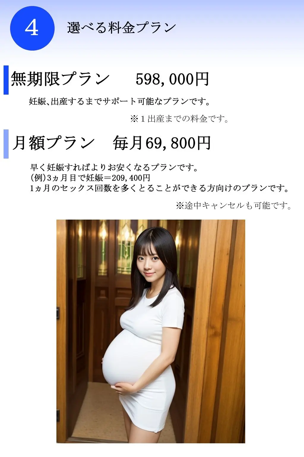 妄想パンフレット「出産代行会社さくら（有）」