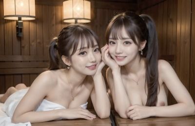 超絶美女とサウナでくらくら生ハメ