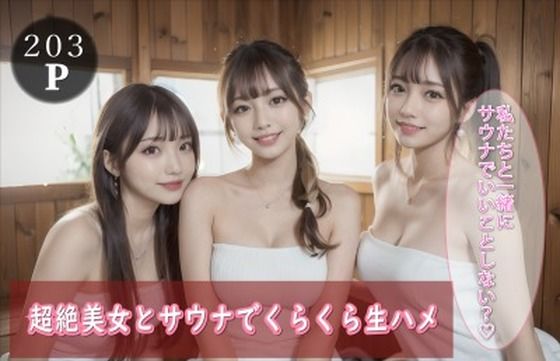 超絶美女とサウナでくらくら生ハメ