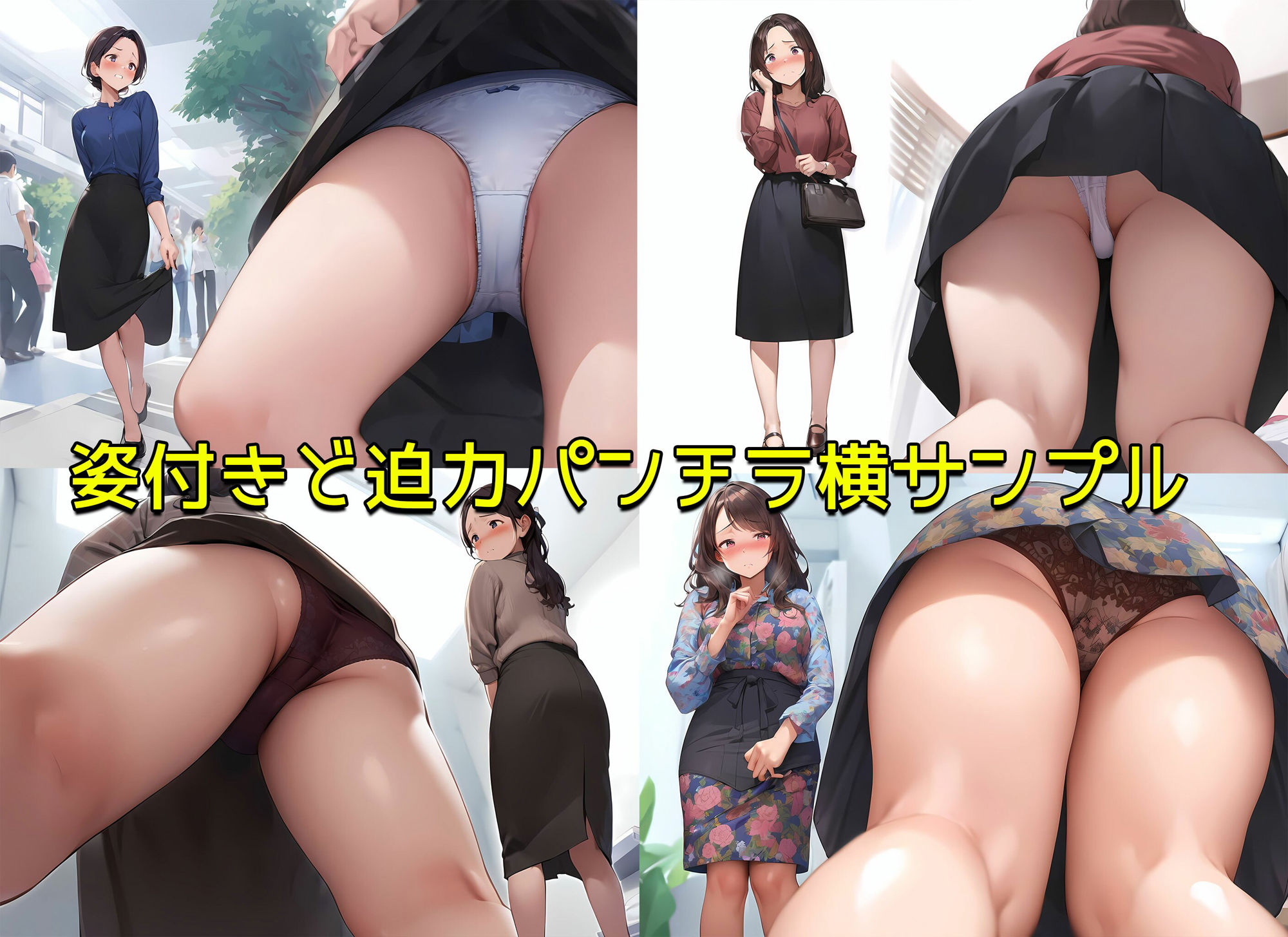 【高画質】自宅でローアングルな美脚を見せながら誘惑してくる私服姿のOL女子社員様