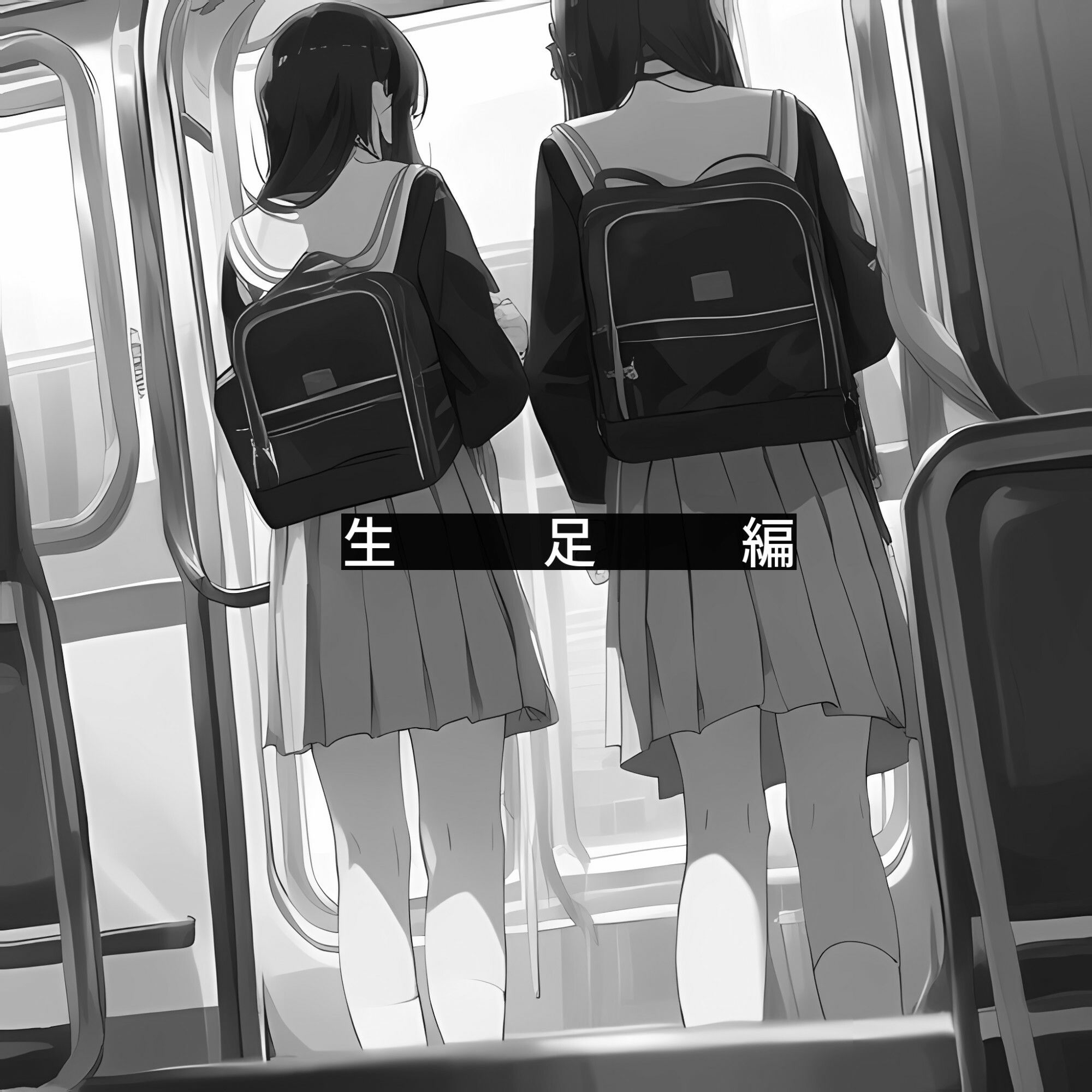 制服女子×ぶっかけ（電車編）