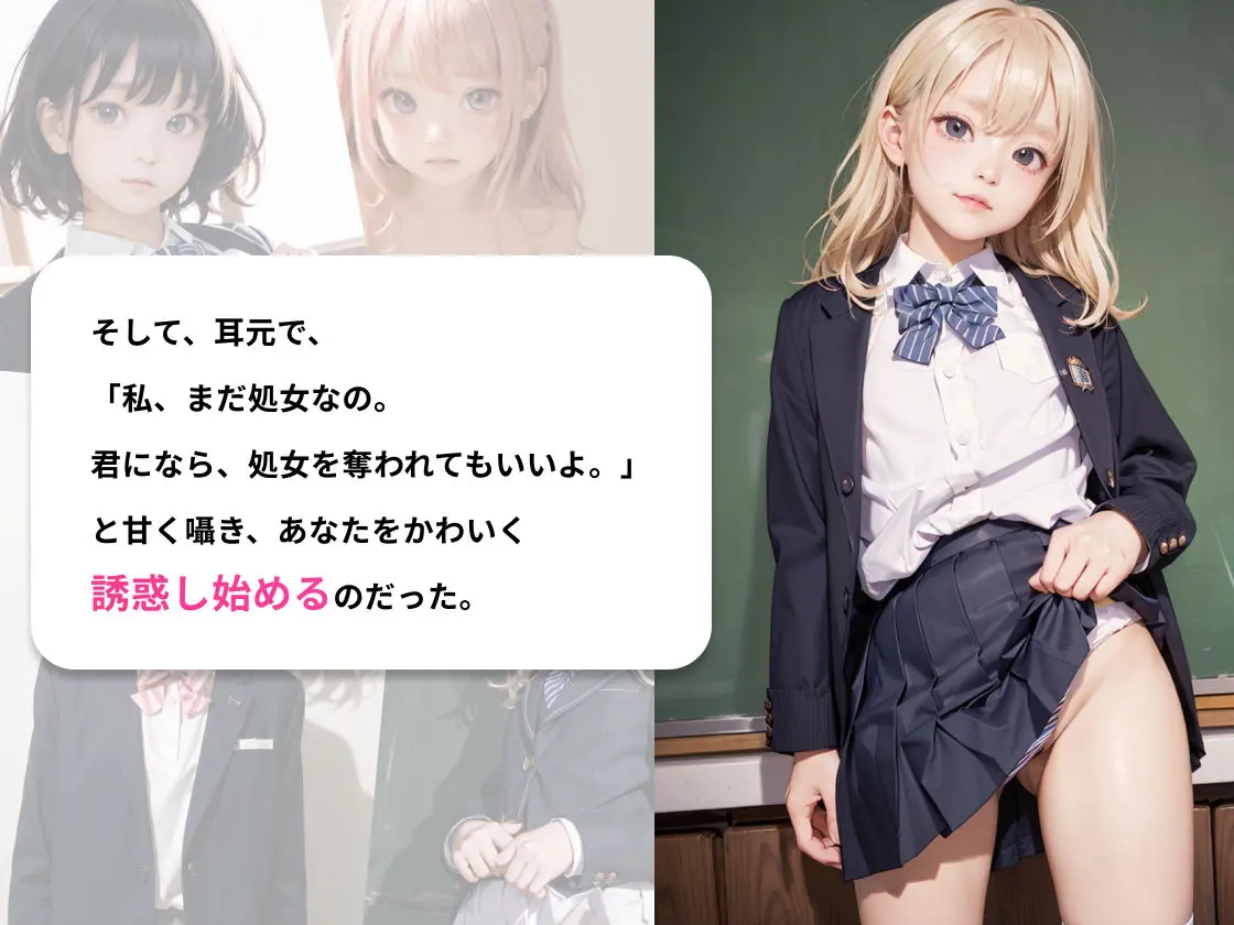 童顔つるぺた女子校生「君になら、処女を奪われてもいいよ。」