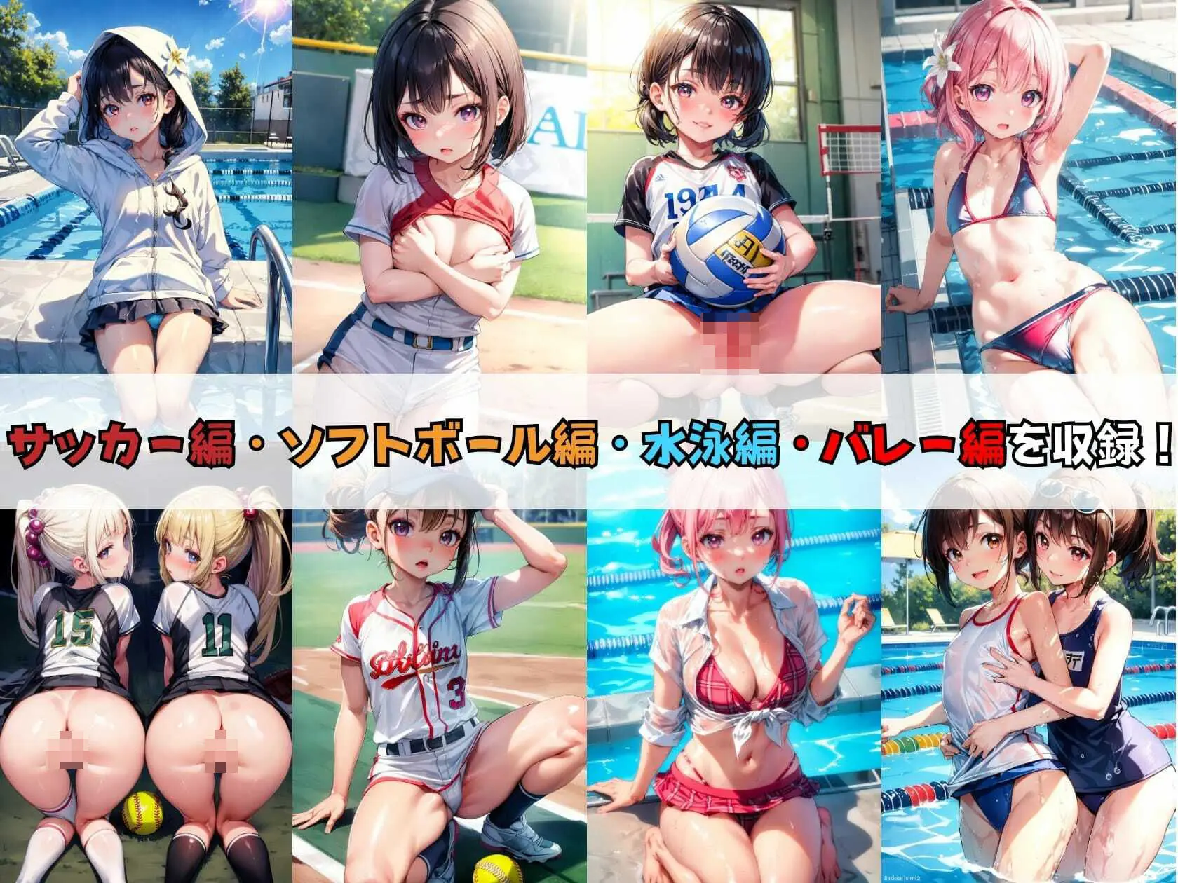 少女たちのエッチな部活動【4種目後編】