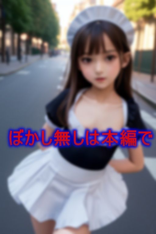 ちっぱいロリカワな専属オナホメイドに大量ザーメンぶっかけ