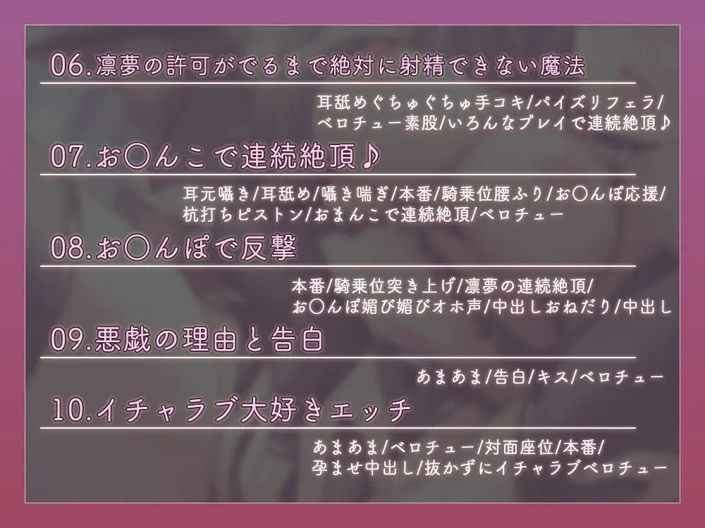 【効果音同時収録で超エッチ♪】エッチな魔法で悪戯ばかりしてくるサキュバス娘に手玉に取られる性活！