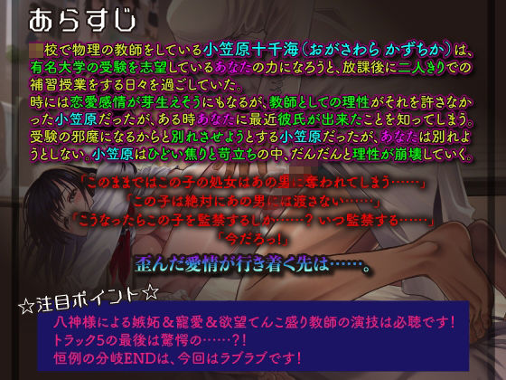 溺愛する教え子に彼氏ができたので担任教師の俺は悪い虫がつく前に監禁して妊娠するまで中出しレ●プしまくった……