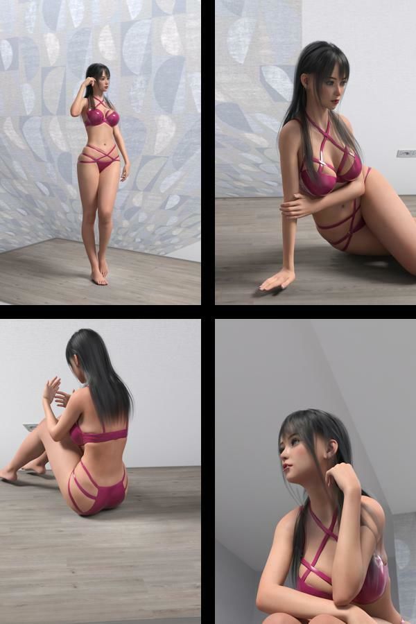 【chrl200】二階堂沙耶の下着モデル写真集 Lingerie-05