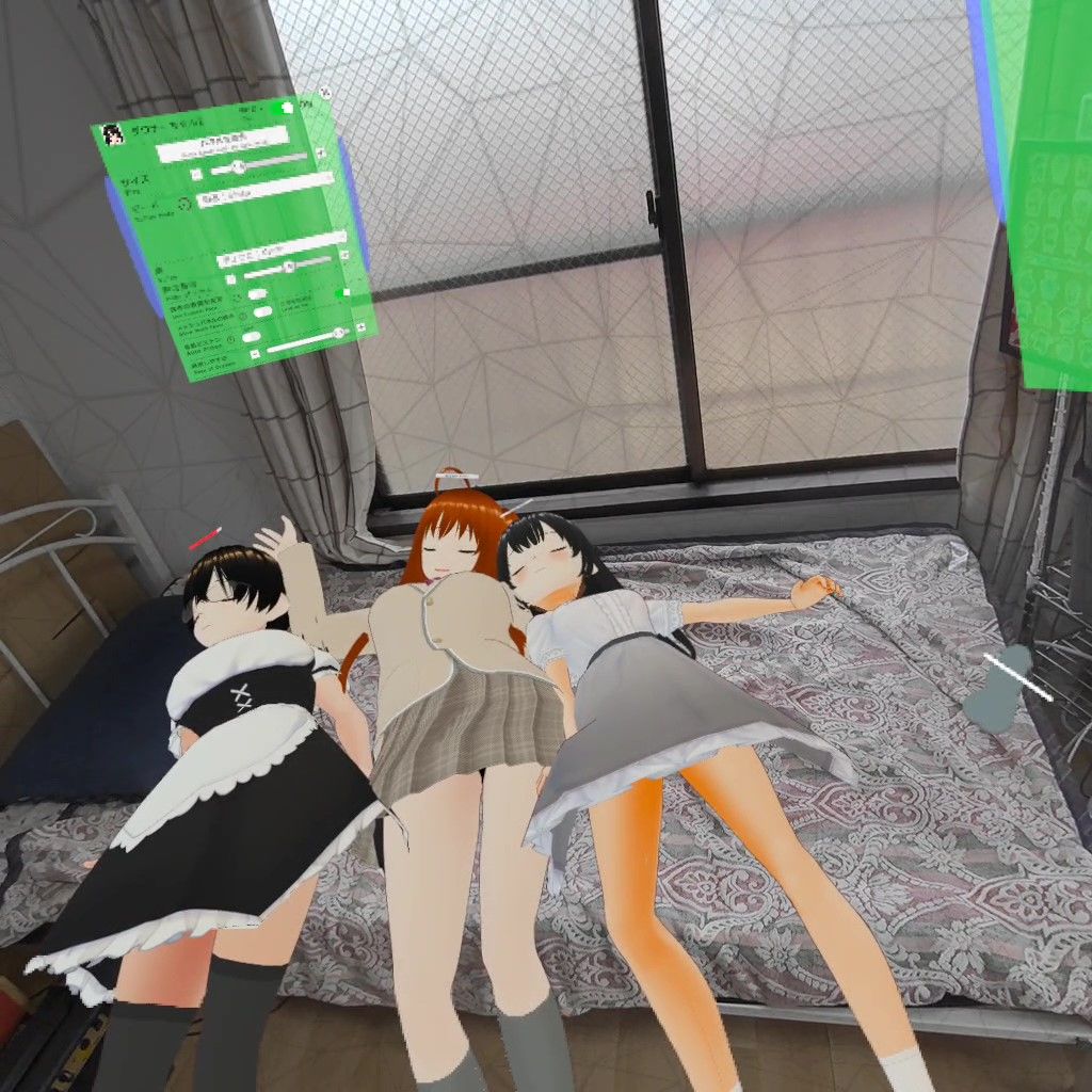【VR】VRoidといっしょ〜自作のキャラがあなたのお部屋に出現！〜