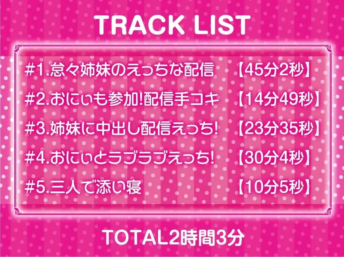 引きこもりダメ怠々姉妹おま〇こに配信中出しを！【フォーリーサウンド】