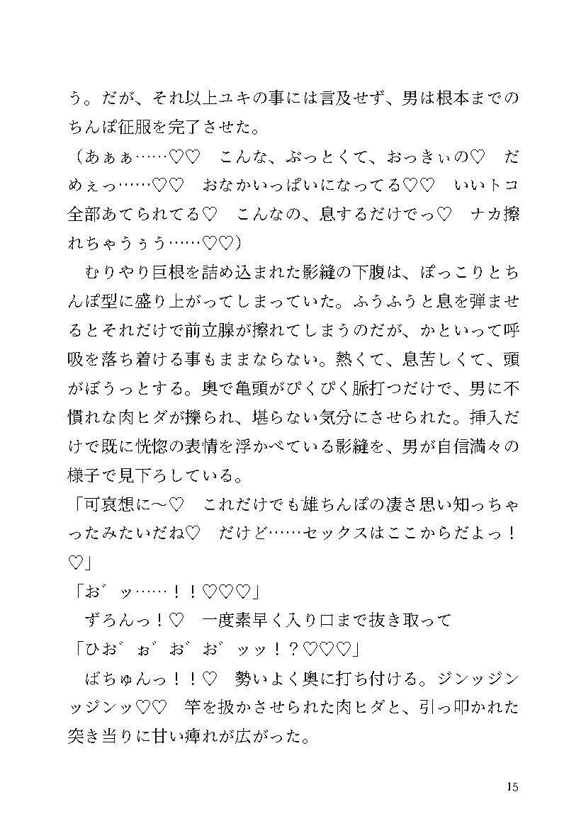 【小説】アイドル性奴●化調教-朔宮影縫の場合-