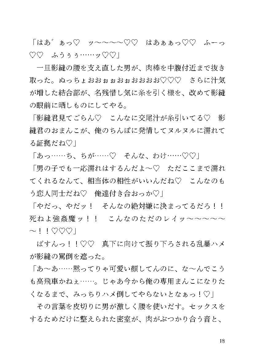 【小説】アイドル性奴●化調教-朔宮影縫の場合-