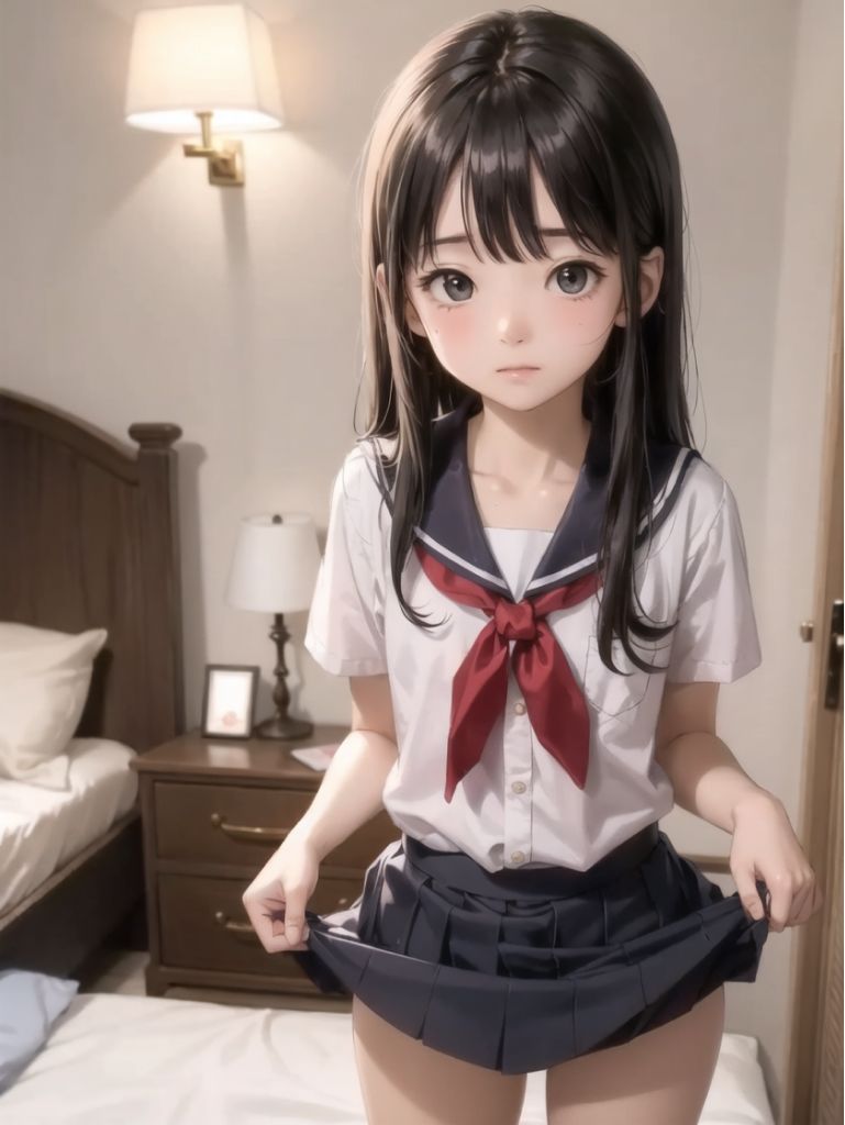 ロ〇っ子の初体験♪ つるぺた少女とラブラブ中出しセックス