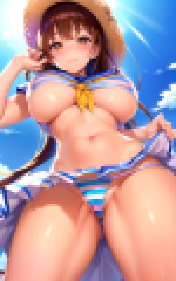 セッ◯ス＆海が大好きな爆乳ライフセイバー