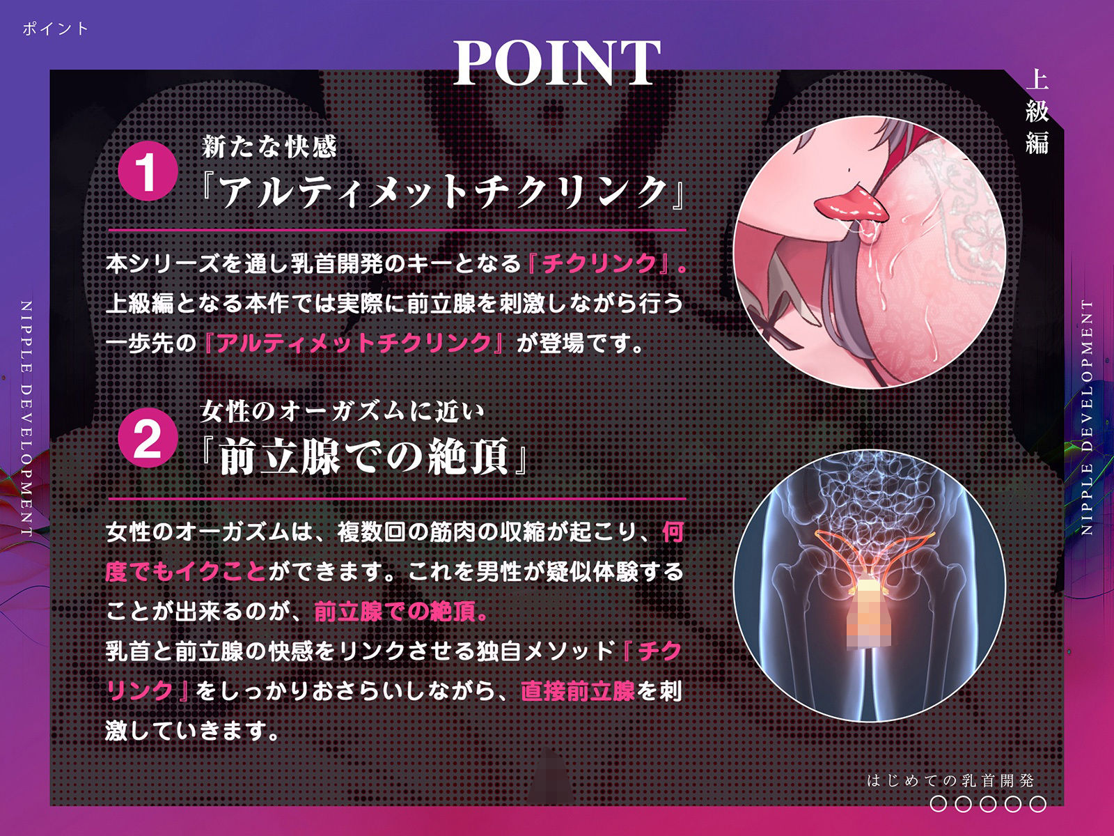 誰でも出来る！決定版「はじめての」「W」乳首開発上級編！