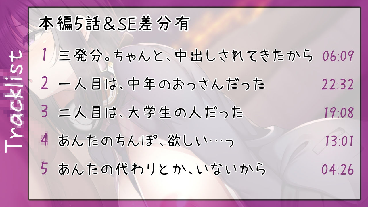 あんたがいちばんだった【バイノーラル純愛寝取らせ】