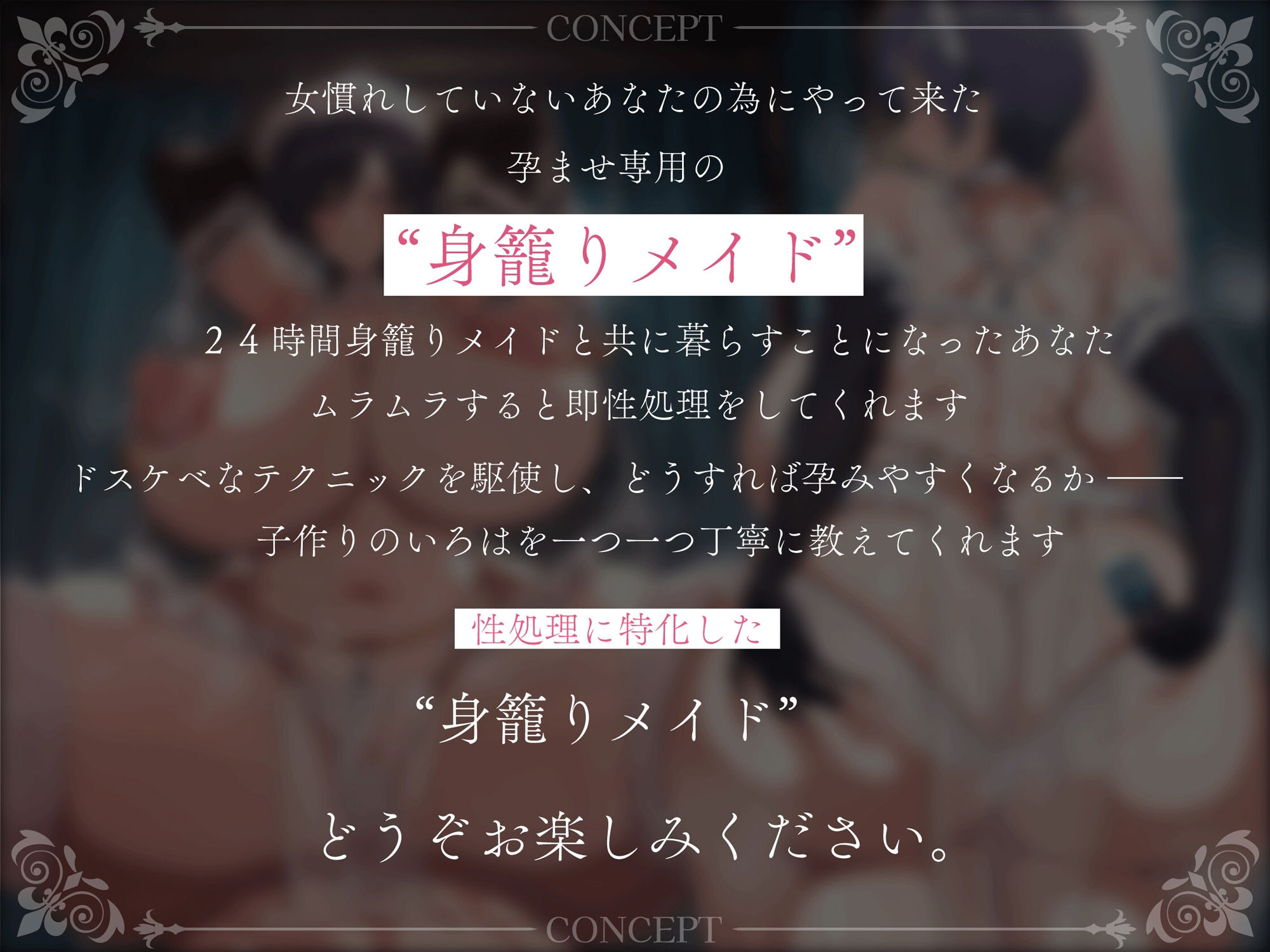 身籠りメイド 雌耐性ゼロのお坊っちゃまのペニスは私が責任をもって搾り取らせていただきます 女慣れしていない雄雑魚の為に派遣された子作り専用事務的どすけべメイド