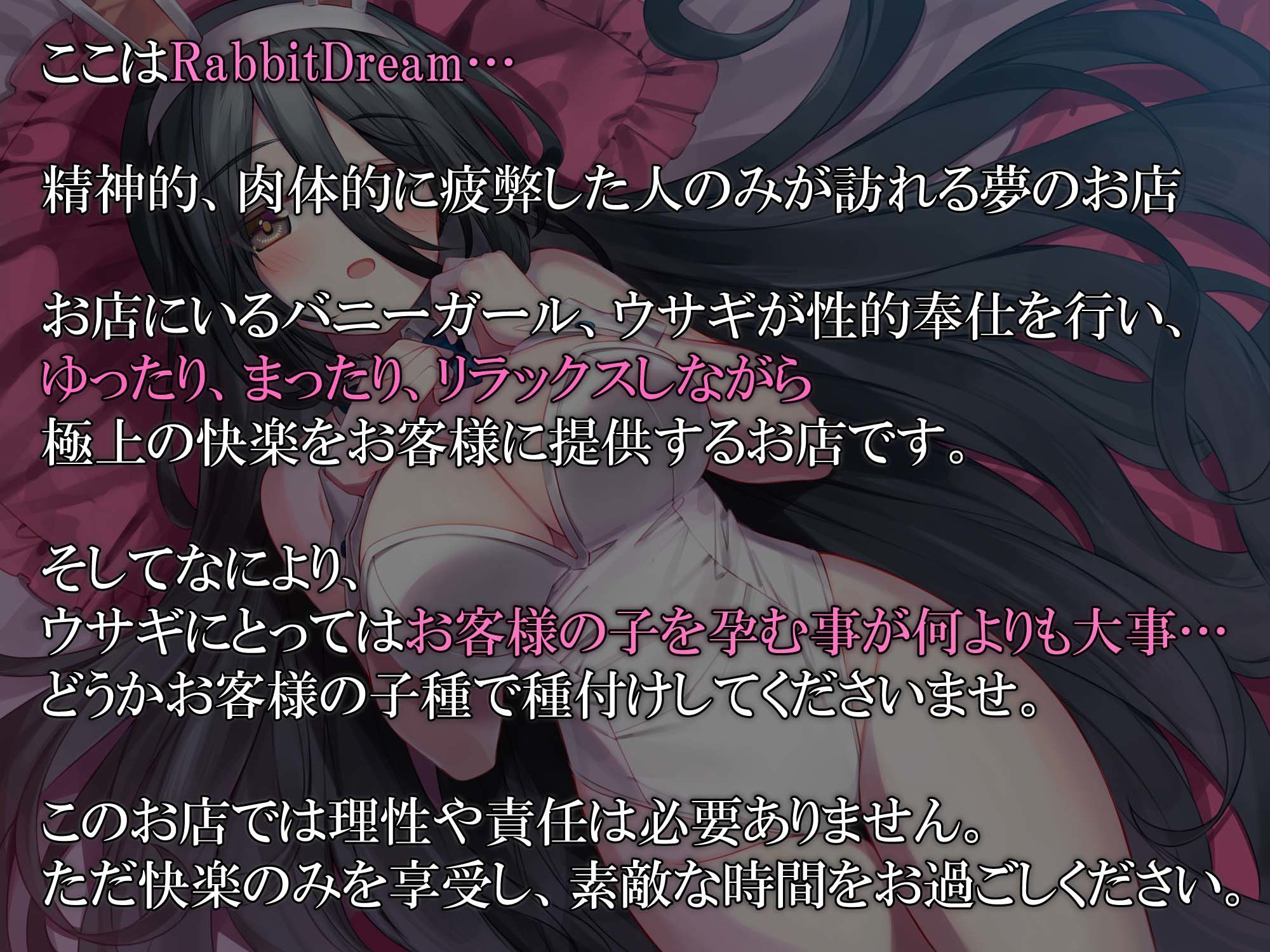 RabbitDream〜ダウナー不思議系バニーがあまらぶ子作り接待〜