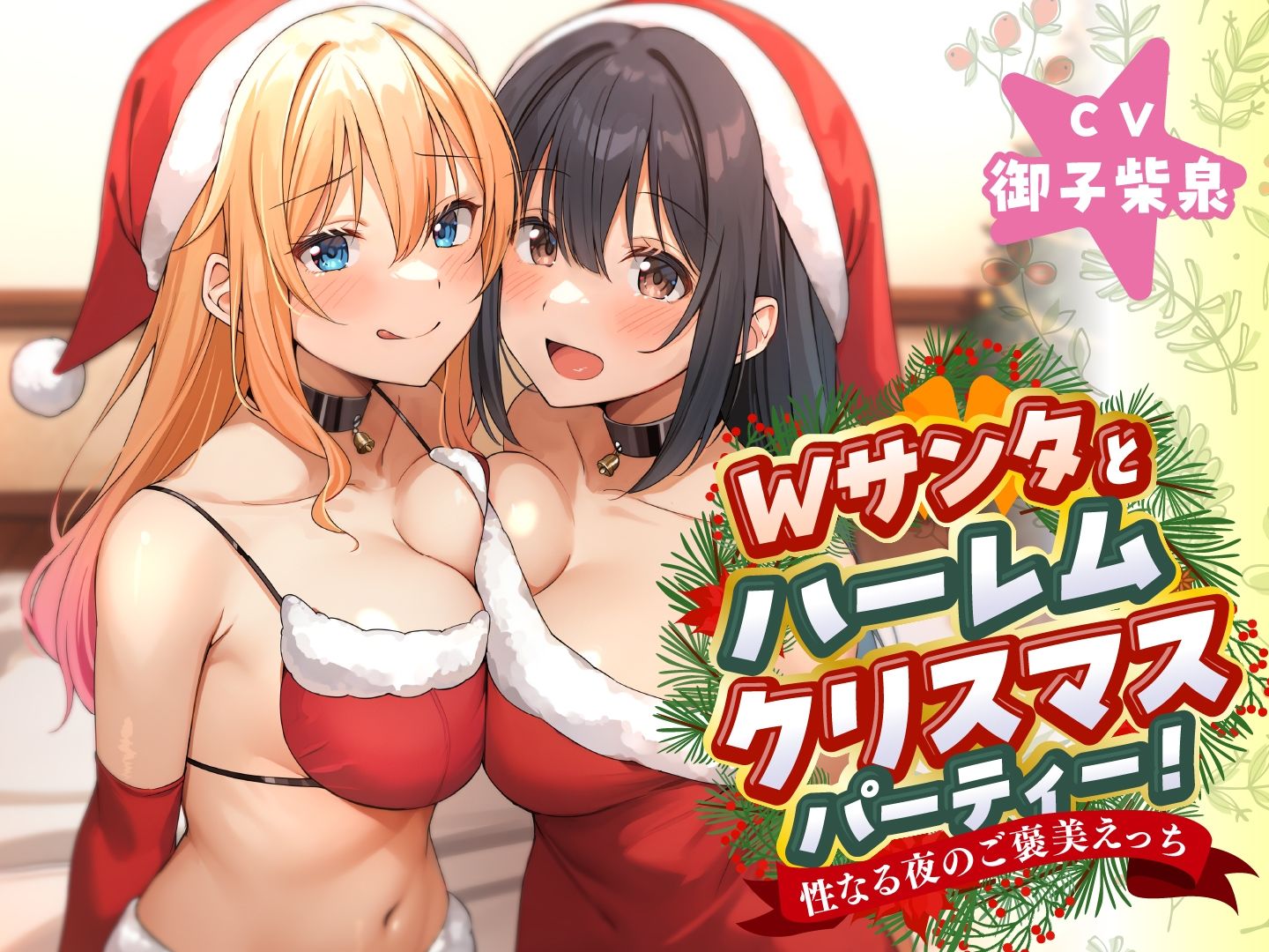 Wサンタとハーレムクリスマスパーティー！〜性なる夜のご褒美えっち